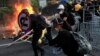 Hong Kong Protesters, Police Clash As China Marks 70th Anniversary
