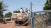 UN troops in Democratic Republic of the Congo, one day after Nzobo Yalobo, a new rebel group in Equateur, attacked the provincial capital of Mbandaka.