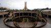 A view of the Martyrs' Memorial, which is empty after orders of home confinement to prevent the spread of coronavirus, in Algiers, Algeria, March 24, 2020. 