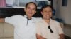 FILE - Activist Nguyen Bac Truyen (right) with citizen journalist Anton Le (Courtesy: Nguyen Bac Truyen)