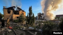 Pas një sulmi me raketa ruse në Kharkiv, Ukrainë