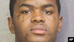 Photo provided by Broward Sheriff's Office shows Dedrick Devonshay Williams, arrested in the shooting death of rapper XXXTentacion. (Broward Sheriff's Office)