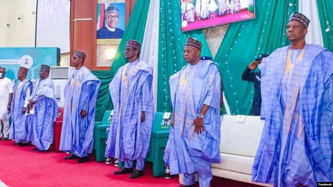 Taron kungiyar gwamnonin shiyyar arewa maso gabashin Najeriya (Facebook/Bashir Ahmad).