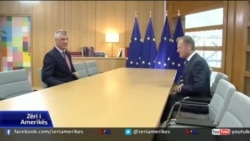 Presidenti Thaçi në Bruksel kërkon përshpejtimin e liberalizimit të vizave për Kosovën