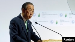Ban Ki-moon, Paris, 30 de Novembro
