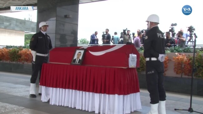 Erbil'de Öldürülen Diplomatın Cenazesi Ankara'ya Getirildi