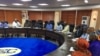 Shugaban INEC Ya Gana Da Shugabani Da Daraktocin Hukumar Zaben Kasa