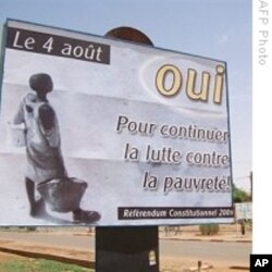 Bill board used for the referendum