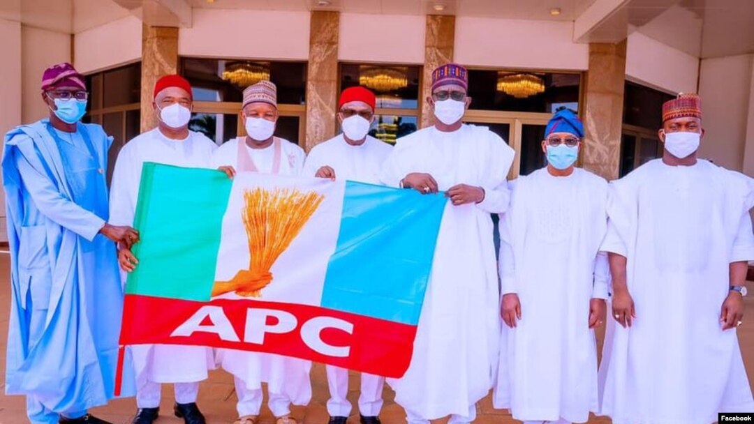 Wasu gwamnonin jam'iyyar APC(Facebook/APC)