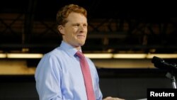 Dan majalisar wakilai na Jami'iyar Democrat, Joe Kennedy na uku, Yana Maida Martani ga Shugaba Trump
