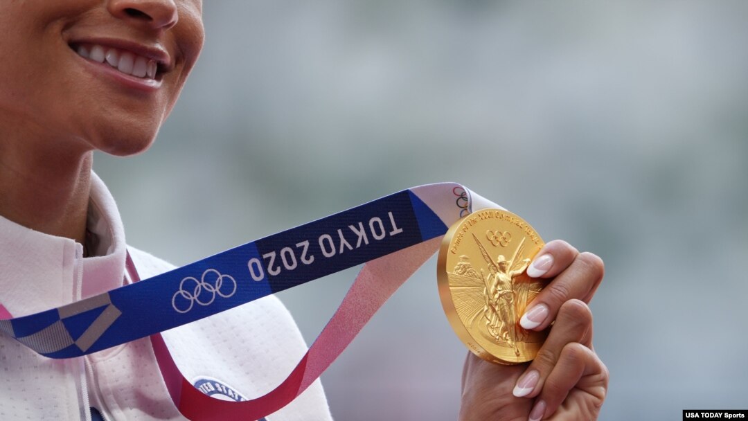 Las medallas otorgadas en la Olimpiada de Tokio 2020 fueron hechas de equipos electrónicos reciclados.