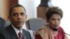 U.S. President Barack Obama and Brazilian President Dilma Vana Rousseff, right, take part in the US-Brazil CEO Forum at the Palacio do Itamaraty in Brasilia, Brazil, Saturday, March 19, 2011.