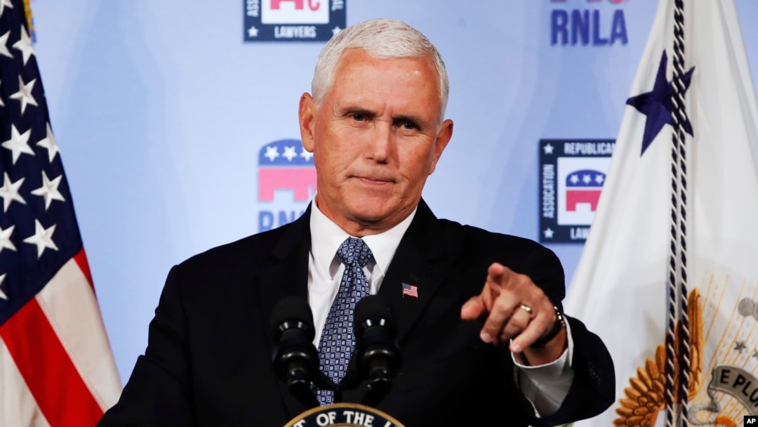 "Yo no fui", dijo el Vice presdiente de EE.UU. Mike Pence, sobre el artículo de opinión anónimo del New York Times. Hasta ahora, nadie ha dado la cara.