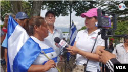 Periodistas de Nicaragua sostienen que siguen trabajando en el afán de mantener en pie el periodismo comprometido con la realidad que vive la nación. (Foto: Daliana Ocaña - VOA)