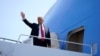 President Donald Trump speaks with reporters before departing on Marine One on the South Lawn of the White House, June 23, 2020, in Washington. 
