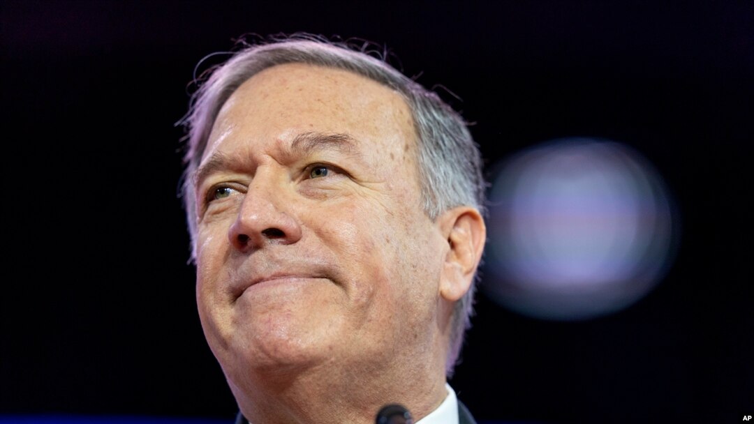 ARCHIVO – el exsecretario de Estado Mike Pompeo habla en la Conferencia de Acción Política Conservadora (CPAC, por sus siglas en inglés) de 2023, el viernes 3 de marzo de 2023, en National Harbor, Oxon Hill, Matyland. 