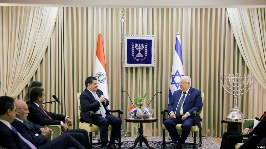 Shugabannin Kasashen Paraguay Da Isra'ila