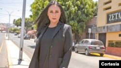 La periodista mexicana Adela Navarro Bello, directora general del semanario ZETA de Tijuana, ganó el Premio María Moors Cabot. [Foto: Omar Martínez, Cortesía]