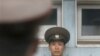 국경지역 감시 중인 북한군