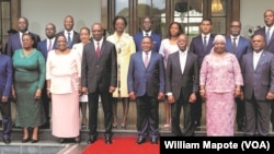 Elenco governamental de Moçambique. Janeiro de 2020