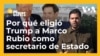 Trump confirma nominación del senador Marco Rubio para secretario de Estado