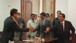 柬埔寨首相與反對黨領袖舉行第二天會談
