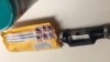 A package containing a "live explosive device," according to police, received at the Time Warner Center, which houses the CNN New York bureau, is shown in this handout picture provided Oct. 24, 2018.