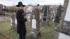 Strasbourg Chief Rabbi Harold Abraham Weill during a remembrance ceremony at the Jewish cemetery of Quatzenheim, eastern France, on March 3, 2019. 