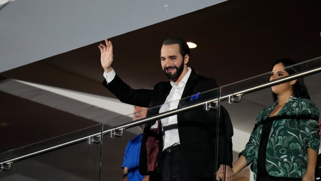 ARCHIVO - Nayib Bukele, presidente de El Salvador y aspirante a la reelección presidencial. 