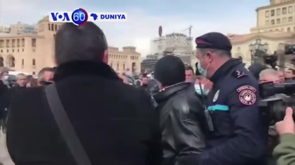 VOA60 DUNIYA: Fira Minista kasar Armenia Nikol Pashinyan Ya Kori Baban Jami'in Sojin Kasar