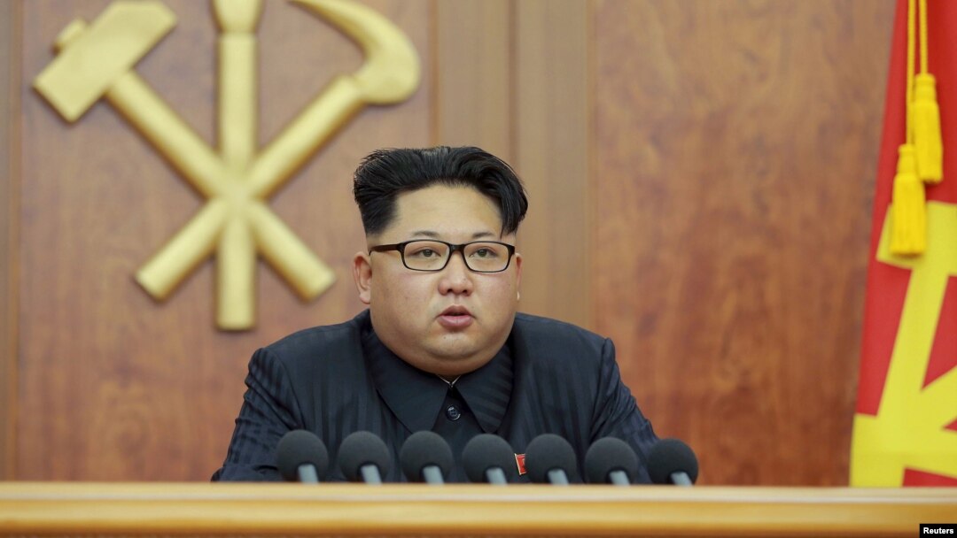 북한 김정은 국방위원회 제1위원장이 지난 1일 2016년 신년사를 육성으로 발표했다.