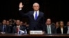 Attorney General Jeff Sessions is sworn in for a hearing before the Senate Judiciary Committee on Capitol Hill in Washington, Oct. 18, 2017. 