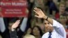 Obama Campaigns In Western US