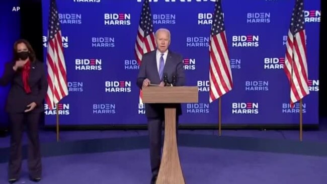 Joe Biden ya yi magana a kan zaben, ranar Jumma'a da safe, 6 ga Nuwamba, 2020