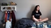 Sara Lundberg, an eighth grader at Orefield Middle School in Schnecksville, Pennsylvania, struggled with anxiety and depression during the COVID-19 pandemic. Picture taken April 28, 2021.