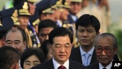 中国国家主席胡锦涛对柬埔寨进行正式访问