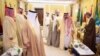 FILE - The Gulf Cooperation Council's (GCC) Leaders are seen ahead of their Summit meeting in Riyadh, Dec. 9, 2018. (Courtesy of Saudi Royal Court) 