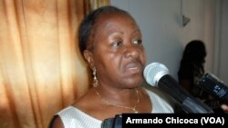Directora de Saúde Josefa "Braço-de-ferro" Cangombe