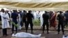 Bodies of people killed during a rally are seen at the capital's main mosque in Conakry, Guinea (File Photo - 02 Oct 2009)