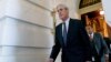 FILE - Special counsel Robert Mueller, in charge of investigating Russian interference in the 2016 U.S. presidential election and possible collusion between Moscow and the Trump campaign, departs Capitol Hill, in Washington, June 21, 2017, following a clo