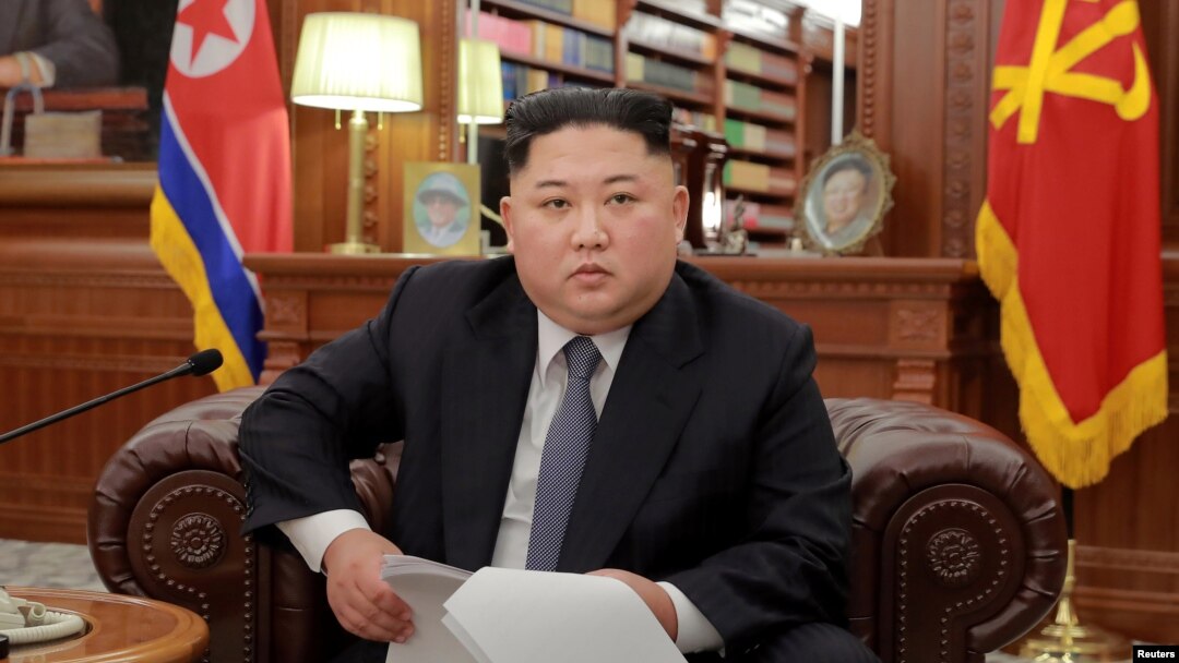 North Korean leader Kim Jong Un poses for photos in Pyongyang in this Jan. 1, 2019, photo released by North Korea's Korean Central News Agency (KCNA). 