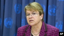 Ellen Margaret Loj, UN Special Representative for Liberia (file photo)