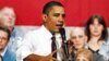 US President Barack Obama answers questions during a town hall meeting, 02 Feb 2010 at Nashua North High School in Nashua, New Hampshire