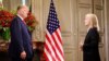 Trump during interview by Greta, VOA