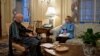 Secretary of State Hillary Rodham Clinton meets with Afghanistan President Hamid Karzai at State Department Jan. 10, 2013