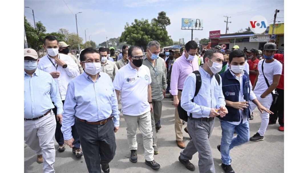 Recorrido en Cúcuta, para evaluar la situación de los migrantes en medio de la pandemia.