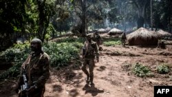 Abasirikare ba FARDCbariko barakizura mu gisagara Djugu, muri Ituri. Isanamu yafashwe kw'itariki ya 4/07/2019