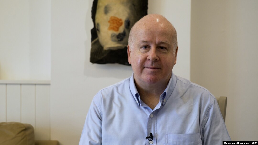 Paul Risley, chair of Democrats Abroad Thailand, talks to VOA about the group's appeal to the U.S. government to provide U.S. FDA-approved Covid-19 vaccines for U.S. citizen overseas.