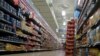 About 80 percent of the packaged foods on American supermarket shelves contain ingredients from genetically modified organisms, according to the Grocery Manufacturers Association. credit: VOA/S. Baragona
