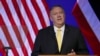U.S. Secretary of State Mike Pompeo delivers a speech at Siam Society in Bangkok, Thailand, Aug. 2, 2019.